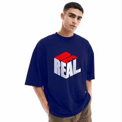 Premium quality drop shoulder t-shirt with a relaxed oversized fit, soft fabric, and modern streetwear style